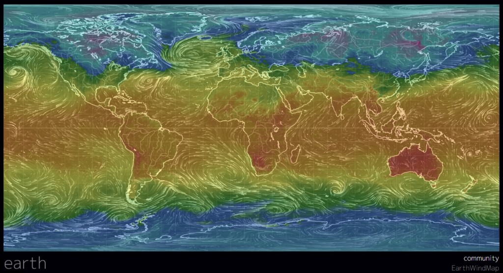 earth wind map